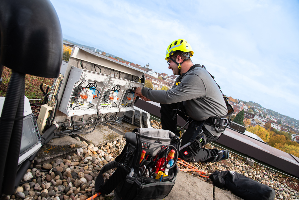 Photovoltaik PV Installtion Solarpanel
