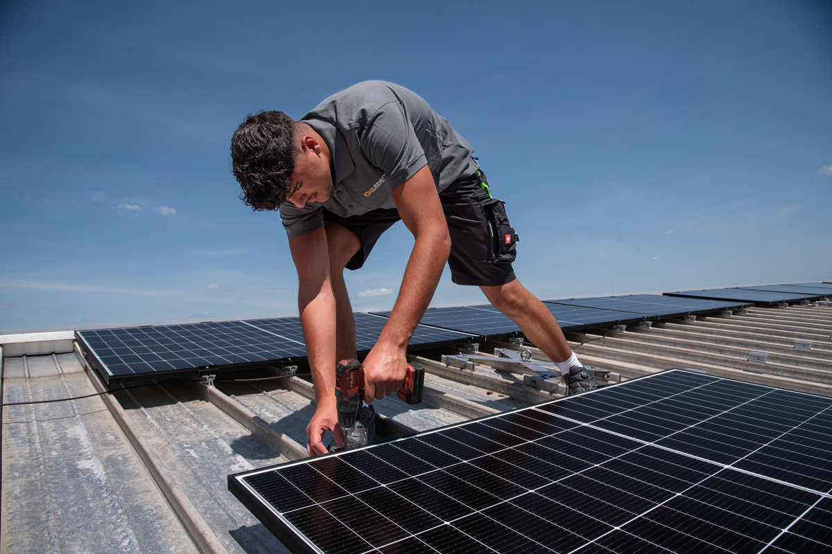 ebENERGIE PV Installation