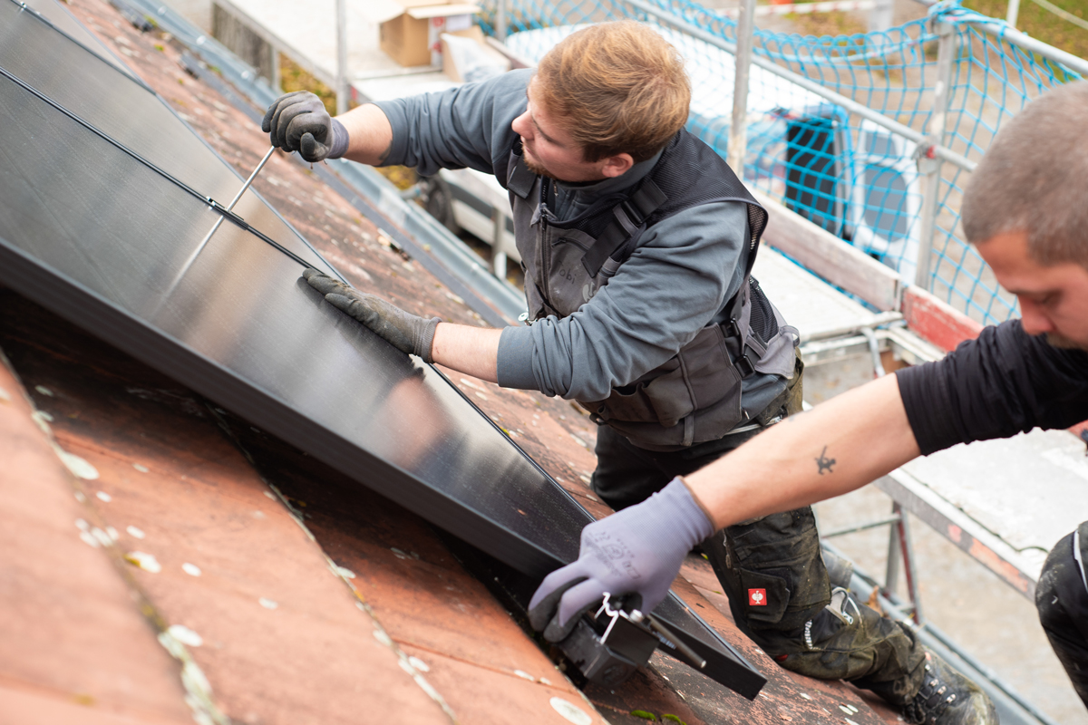 ebENERGIE PV Installation