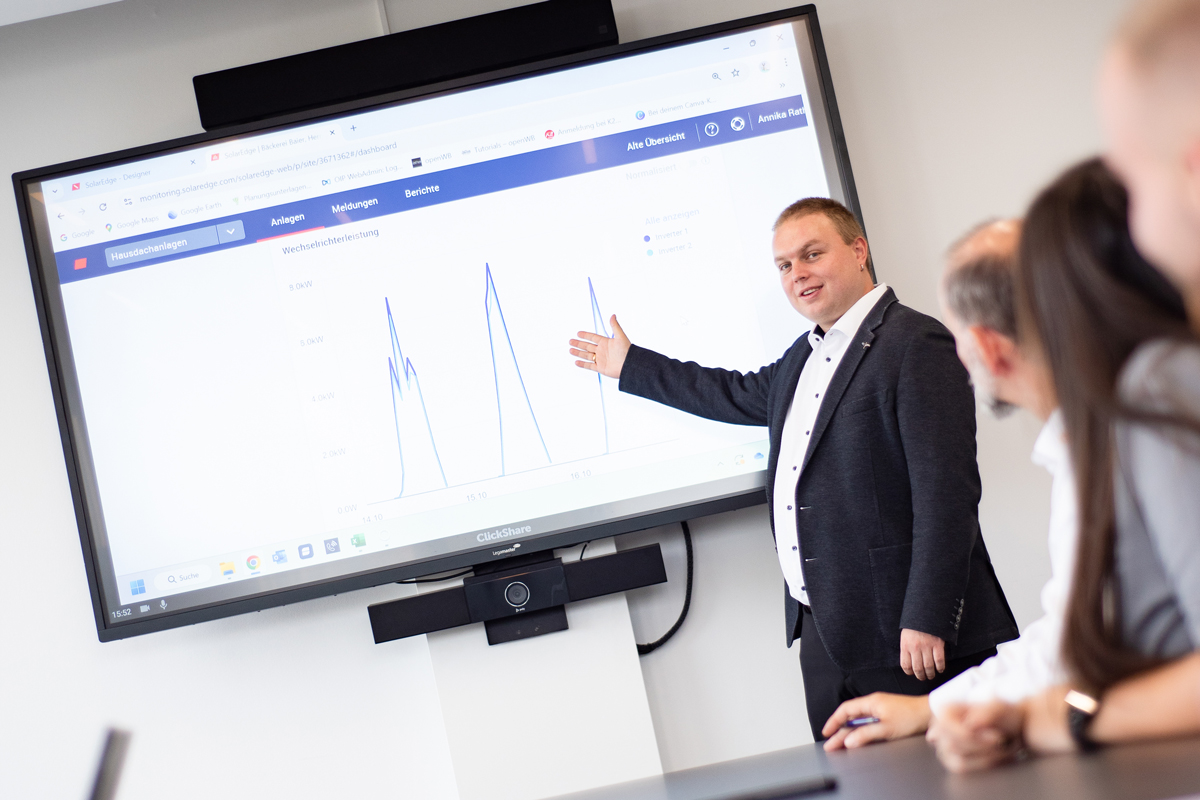 ebENERGIE Mitarbeiter Präsentation